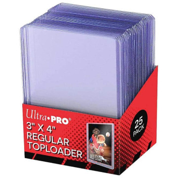 3"x4" Toploader Regular Series (25 pieces)