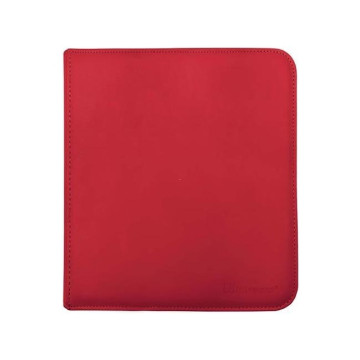 Album de cartes Pro-Binder Zippered Rouge 12-Pochettes